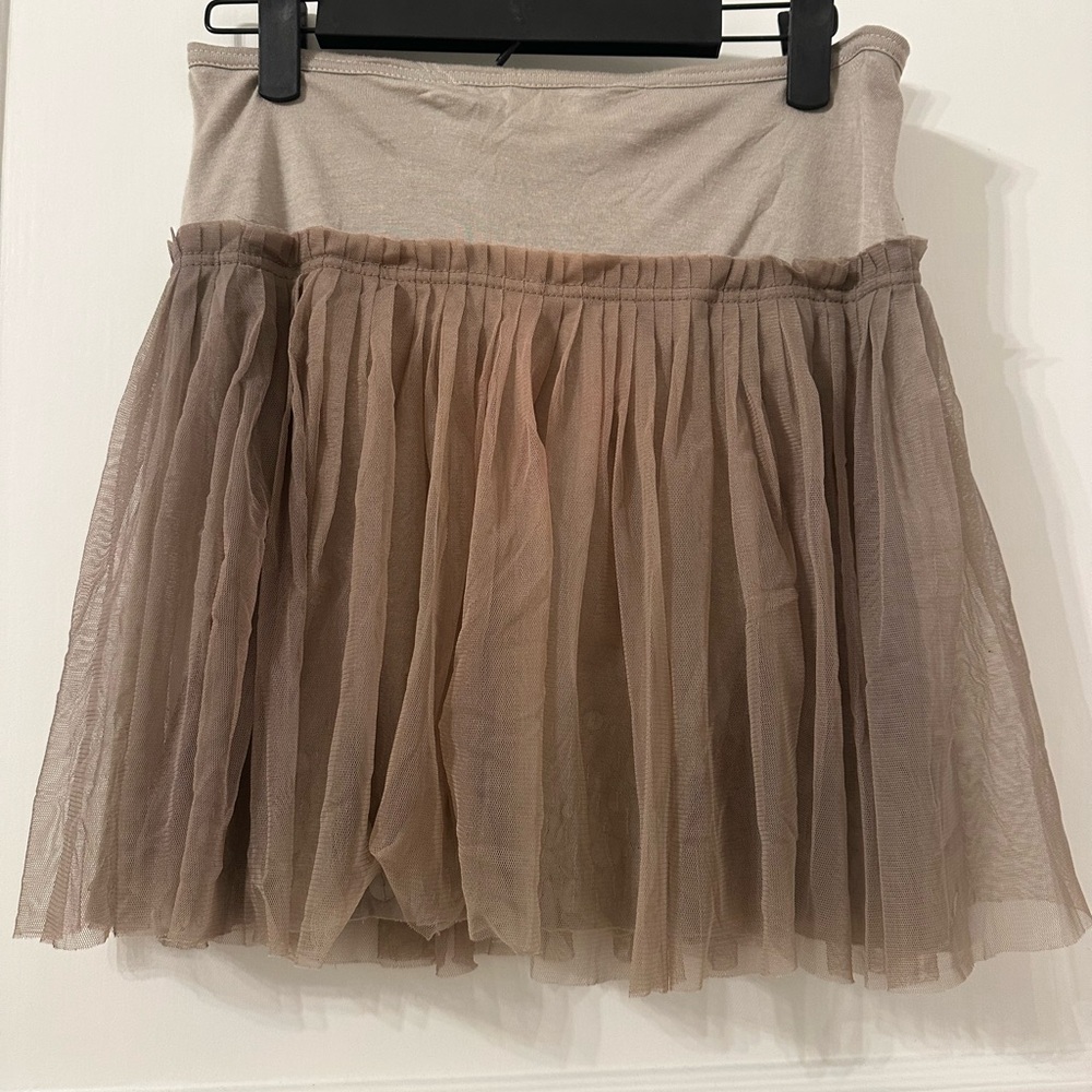 Bohemian mini skirt